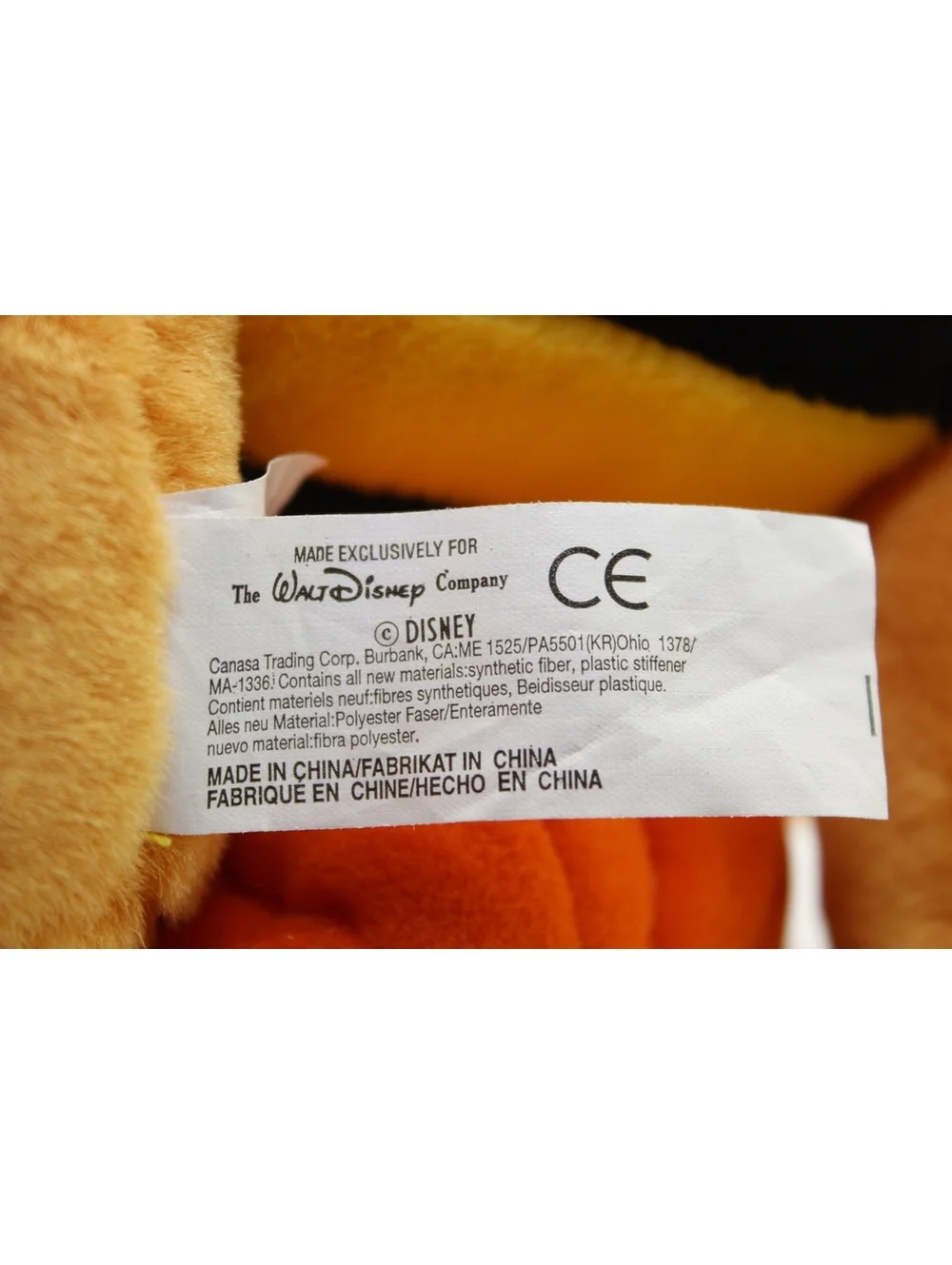 VTG Disney Winnie The Pooh Happy Halloween Honey Bee Costume Plush Doll w/ Candy